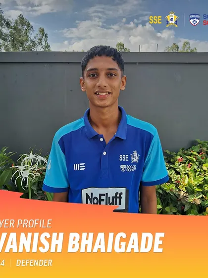 Avanish Bhaigade, a promising 14-year-old defender from our academy, selected for the BFC residential trial in Bellary. We provide the platform for such life-changing opportunities.