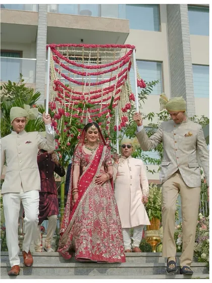 A third copy of the bride's entrance, included to ensure all media is cataloged.