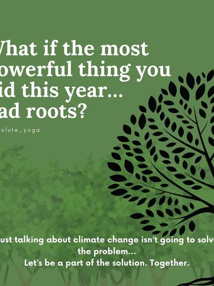 What if the most powerful thing you did this year had roots? Talking about change is not enough. We believe in being part of the solution, together. Join our community as we take real steps to care for our environment.