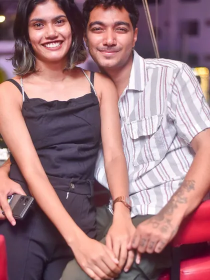 More happy guests at Drava. The rooftop setting and great music make for a perfect weekend night.