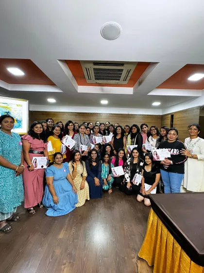 A group photo with the wonderful participants of my Bangalore masterclass. So much talent and energy in one frame.