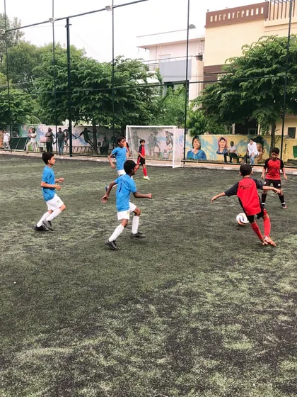 Our U-9, U-11, U-13, and U-15 teams engaging in competitive practice matches against Bengaluru United FA, a crucial part of their pre-season and ongoing development.