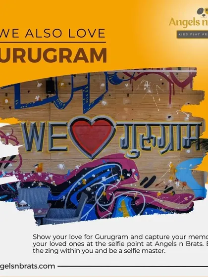 We love Gurugram, and we have the perfect spot for you to show your love too. Come and capture some fun memories with your family at our unique selfie point on the terrace.