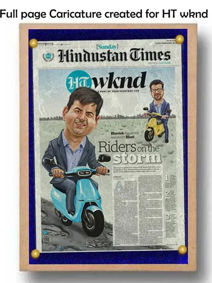 This full page caricature was created for the weekend supplement of Hindustan Times, HT Wknd. It shows my versatility in creating detailed, story-driven illustrations for feature articles.