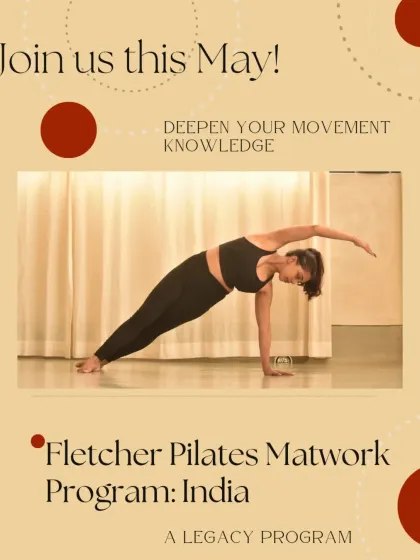 This program is for anyone who wants to deepen their movement knowledge, whether you are a yoga teacher, dancer, or simply curious about Pilates. It is a legacy program that connects you to a global Fletcher family.