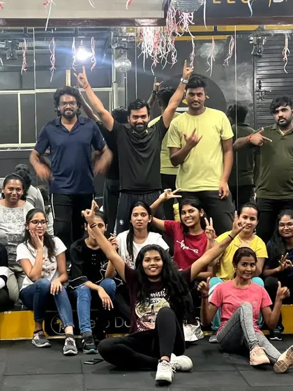 Another great shot of our Bollywood crew. The energy and camaraderie are what make our studio special.