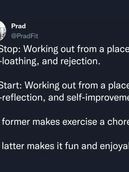 Based on 10 years of coaching, I've identified common mistakes people make when trying to lose fat. This series presents a simple "Stop/Start" framework. For example, stop working out from a place of self-loathing and start working out from a place of self-improvement.