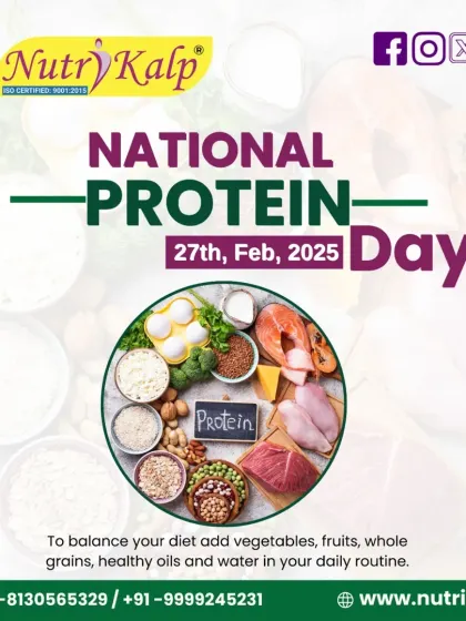 On National Protein Day, I remind you to make protein a priority. It boosts muscle strength, supports weight management, and fuels an active lifestyle.