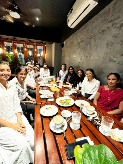 A fun team dinner with our November and December 2024 interns. These gatherings are a great way to connect outside the office and celebrate a productive year.