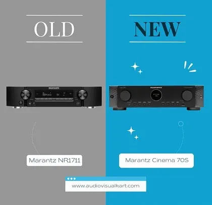 For those who need a slim yet powerful receiver, the Marantz NR1711 has been a popular choice. Its successor, the Cinema 70s, continues this tradition with a compact design but adds the latest processing and connectivity for modern home cinemas.