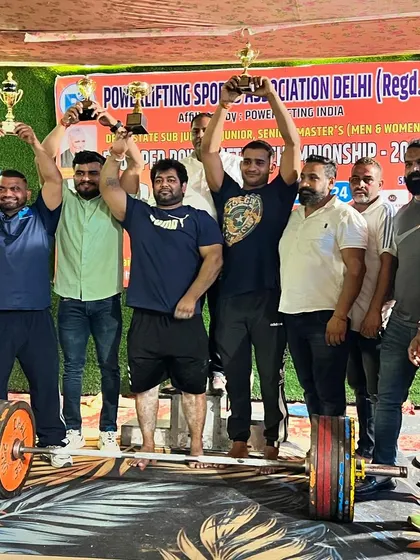 The team celebrating our wins at the Delhi state championship. Your team is your strength.