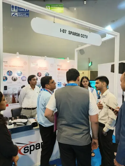 My team engaging with visitors at the IEC GM Exhibition. These conversations are vital for collaboration and sharing my future-ready smart security solutions.