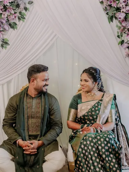 A sweet, candid moment between the newly engaged couple. My documentary style focuses on capturing the natural smiles and glances that define your relationship.