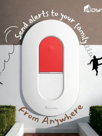 Our smart panic button is designed for emergencies. It's perfect for children or elderly individuals, allowing them to send alerts to family from anywhere with a single press.
