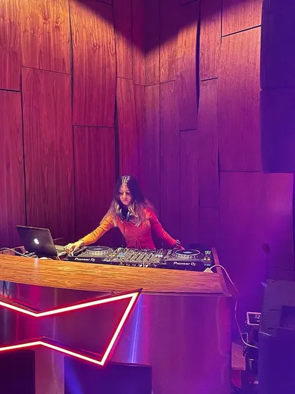 Leveling up the scenes with a techno set at Taj Gurugram. I am versatile and can play different genres like techno and house for specific event themes.