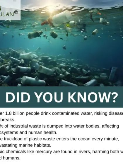 These facts about water pollution are alarming. From billions drinking contaminated water to tons of plastic entering our oceans, this information highlights the urgent need for better water management and conservation practices.