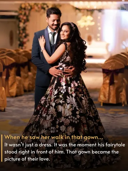 When he saw her walk in, it wasn't just a dress. It was the moment his fairytale stood right in front of him.