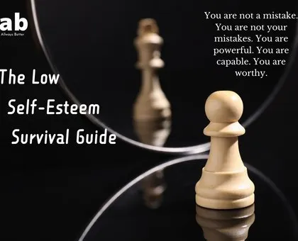 This graphic serves as a survival guide for low self esteem. The core message is powerful: you are not your mistakes, you are worthy and capable. My individual counseling focuses on helping you internalize this belief and build a strong sense of self worth.