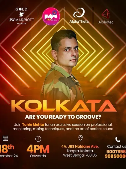 This is an example of one of my upcoming masterclasses in Kolkata. These are structured, exclusive sessions focused on professional monitoring, advanced mixing techniques, and achieving perfect sound.