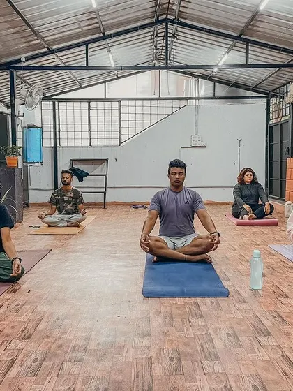 Our classes started off with a bang at the studio. I'm so grateful for everyone who showed up to put themselves first. This is a shot of our students in a seated meditation.