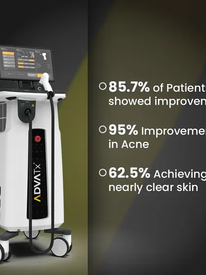 The clinical data speaks for itself. A high percentage of patients show significant improvement in acne, with many achieving nearly clear skin after treatment with AdvaTx.