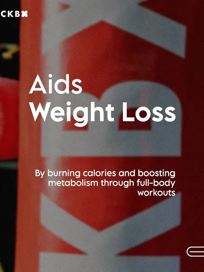 Boxing is a great tool for weight loss, as it burns a high number of calories and boosts your metabolism.