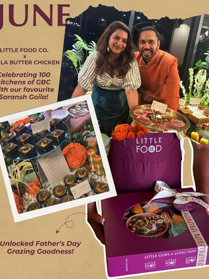 A recap of our collaboration with Goila Butter Chicken in June. We celebrated their 100th kitchen milestone with a fantastic party and a custom menu.