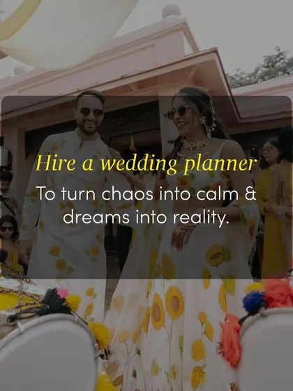 My job is to turn chaos into calm. With a planner handling the logistics, you are free to dance, laugh, and soak in every moment of your celebration.
