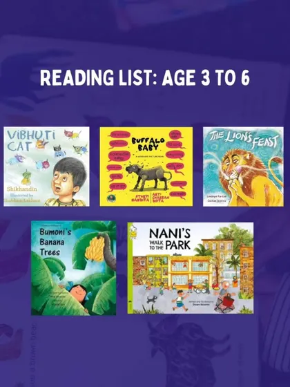 More wonderful titles from our curated list for young readers, like 'Vibhuti Cat' and 'Nani's Walk to the Park'.