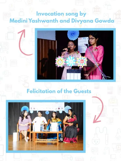 Our ASHR ceremony began with a beautiful invocation song, followed by the felicitation of our special guests. It's these moments that make our events a true community gathering.