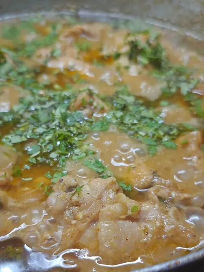 A rich and aromatic Karhai Chicken, a royal recipe from Hyderabad that I love to recreate in my kitchen.