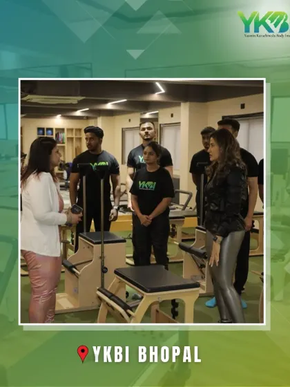 The YKBI brand is expanding, with studios in cities like Bhopal. Training with me connects you to a growing, nationally recognized network of Pilates experts.