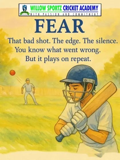 The feeling of fear after a bad shot. We teach our players how to overcome setbacks, learn from their mistakes, and not let one error define their game.