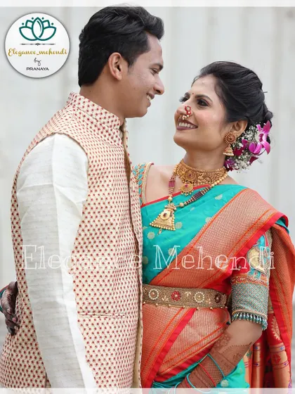 True love stories are my favorite. It was a joy to do the mehendi for this beautiful couple.