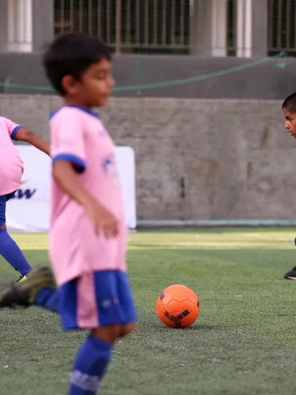 More action from the Pune Summer Camp, where kids are developing their skills and making new friends.