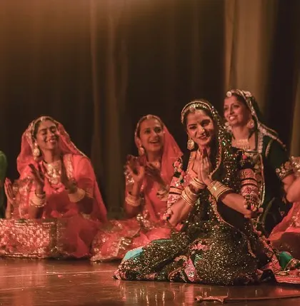 This moment is a memory I will hold forever. My team and I, my beautiful Baisas, sharing a moment of joy on stage after receiving a standing ovation for our show.
