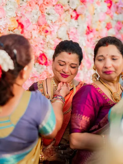 The emotions of a wedding day are precious. The makeup I provide for both the bride and her family is designed to look beautiful and stay put through it all.
