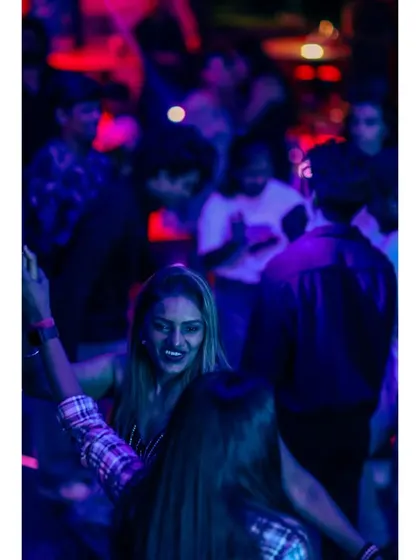 A duplicate of image 44, capturing the fun and energy of the club's dance floor.
