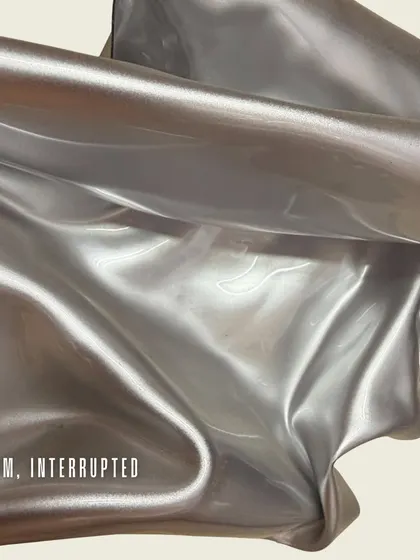 Titled "Form, Interrupted," this piece captures the moment after a force has passed, leaving its imprint on the material. What remains is not motion itself, but its lasting residue.