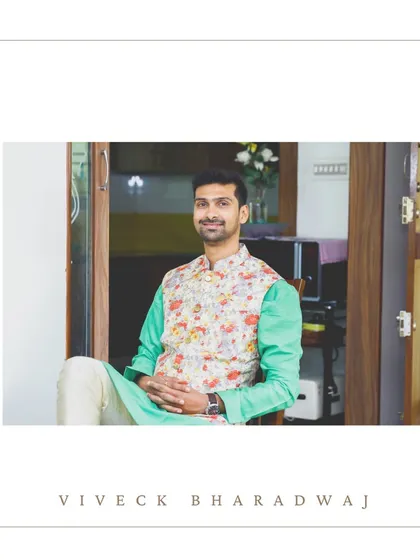 Meet Viveck Bharadwaj, my lead wedding planner and a master of vendor relationships. He is the backbone of our operations and a great buddy to all our couples.