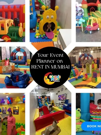 I am your event planner on rent in Mumbai. This collage shows the breadth of my services, from home birthday parties with balloons to large-scale setups, all designed to make your event a success.