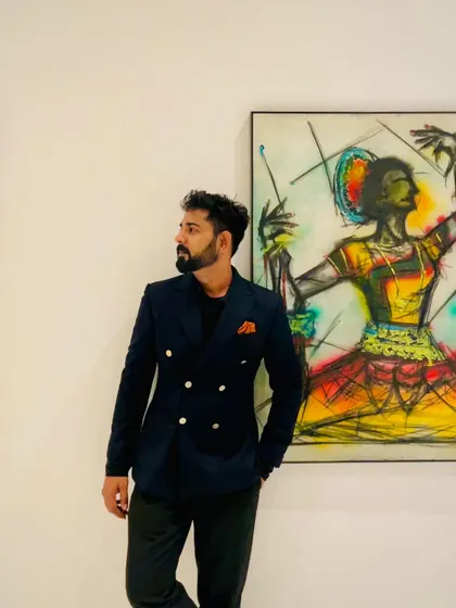Art inspires art. Standing next to a beautiful painting, I am reminded of the power of a single image to convey emotion and narrative.