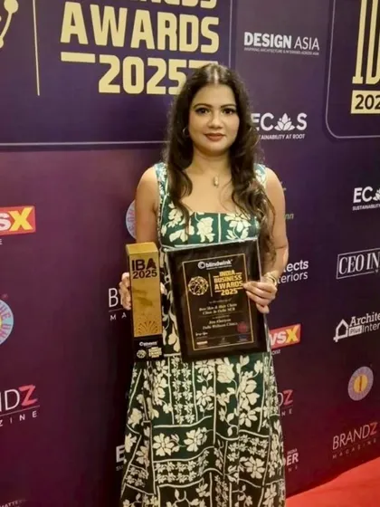 Posing with our award for Best Skin and Hair Clinic in Delhi NCR. This achievement is a testament to our team's hard work and the trust our clients place in us every day.