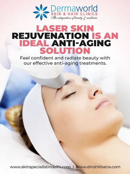 Laser skin rejuvenation is an ideal anti-aging solution because it targets the structural causes of aging. The laser energy stimulates new collagen production deep within the skin, which helps to firm the skin, reduce wrinkles, and create a more youthful appearance over time.