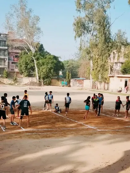 A practice match between our boys' and girls' teams. This helps both teams improve and learn from each other.