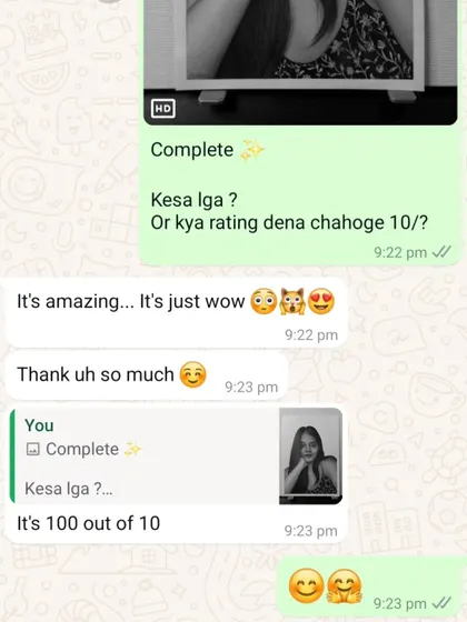 "It's amazing... It's just wow... 100 out of 10". This incredible feedback from my client in Jharkhand is truly humbling.