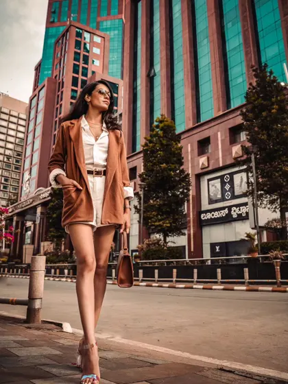 A final look from this series, capturing the essence of a modern, urban professional.
