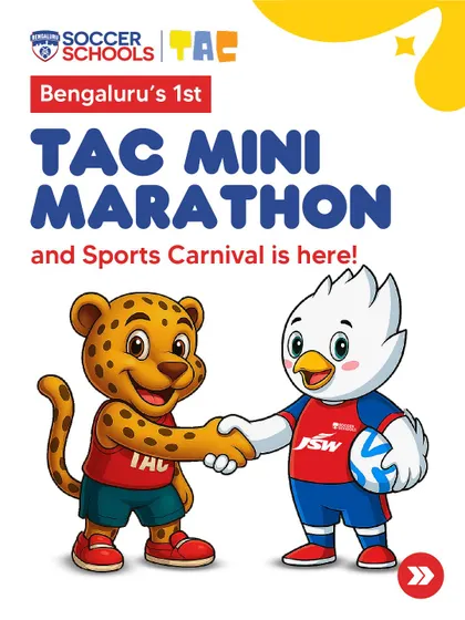 September just got more fun! We're bringing an exclusive BFC Soccer Schools Zone to the city's first TAC Mini Marathon and Sports Carnival.