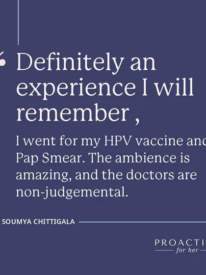 "Definitely an experience I will remember... The ambience is amazing, and the doctors are non-judgemental." This is the standard of care we strive for.
