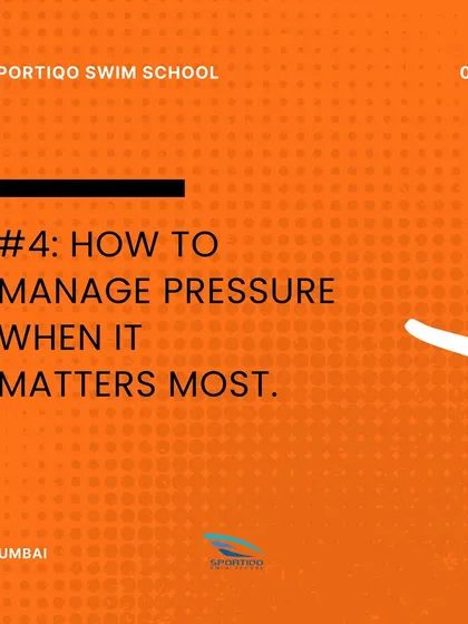 Lesson four: how to manage pressure when it matters most. The water teaches you to stay calm, control your breathing, and focus on the task at hand, a skill that translates to every area of life.